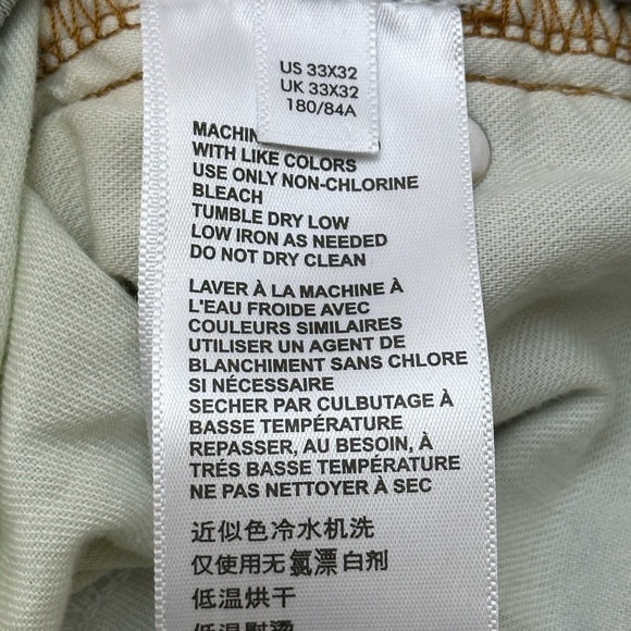 BDG Skinny Stretch Jeans 33W 32L Vintage De Split Distressed Raw Hem - Picture 9 of 16